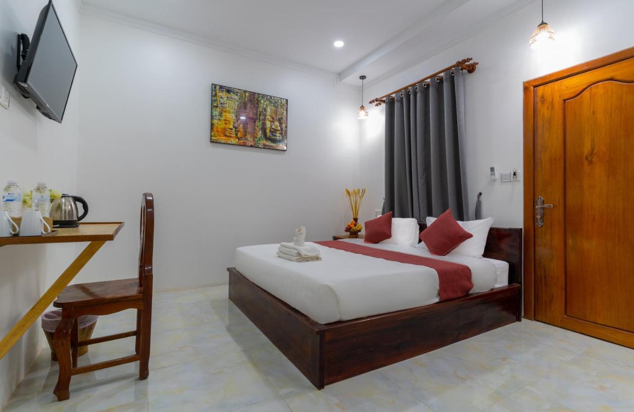 ホテル Angkor Rithy Boutique シェムリアップ エクステリア 写真
