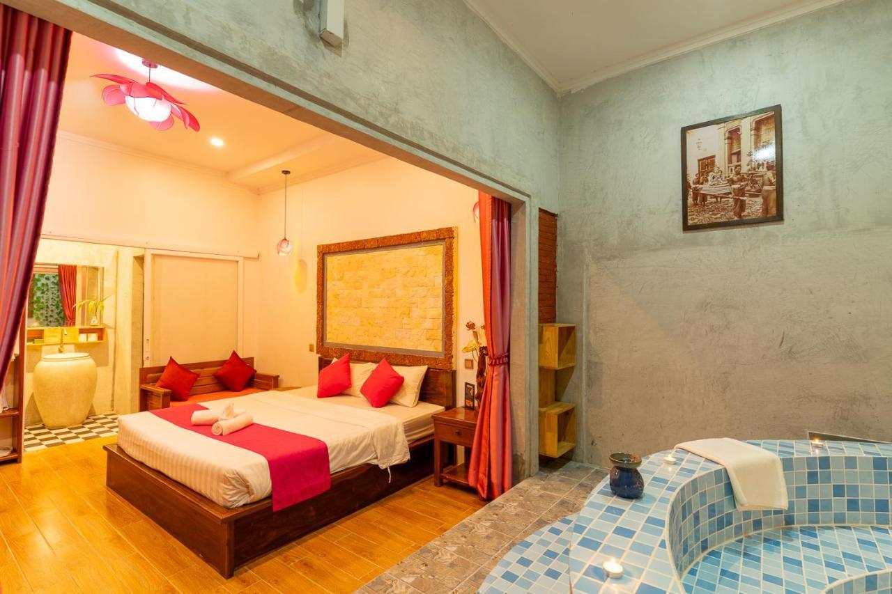 ホテル Angkor Rithy Boutique シェムリアップ エクステリア 写真