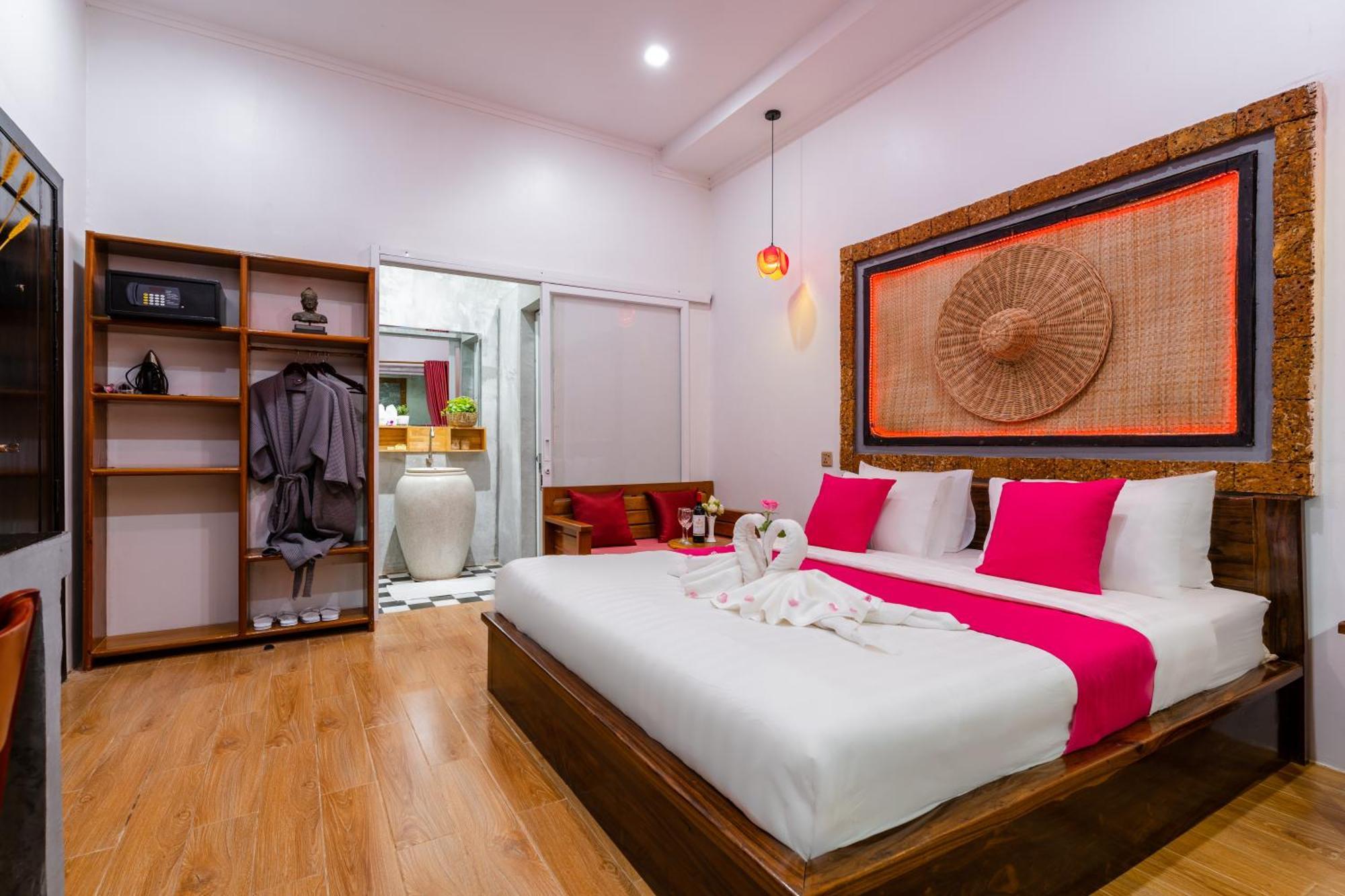 ホテル Angkor Rithy Boutique シェムリアップ エクステリア 写真