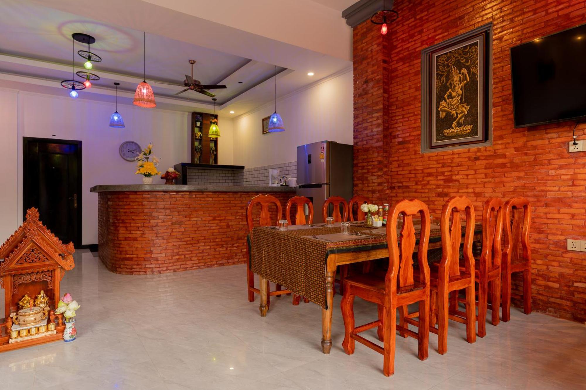 ホテル Angkor Rithy Boutique シェムリアップ エクステリア 写真