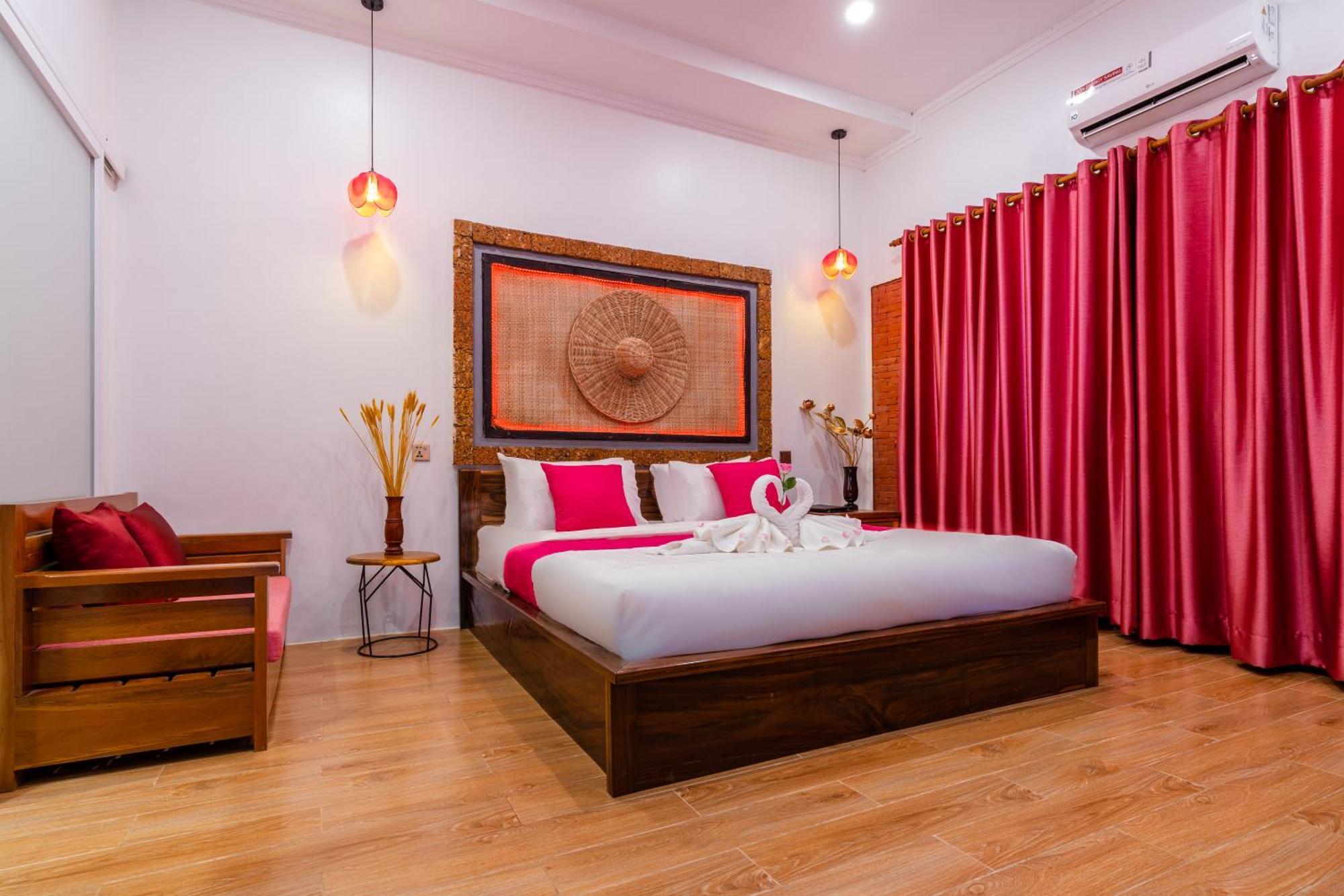 ホテル Angkor Rithy Boutique シェムリアップ エクステリア 写真
